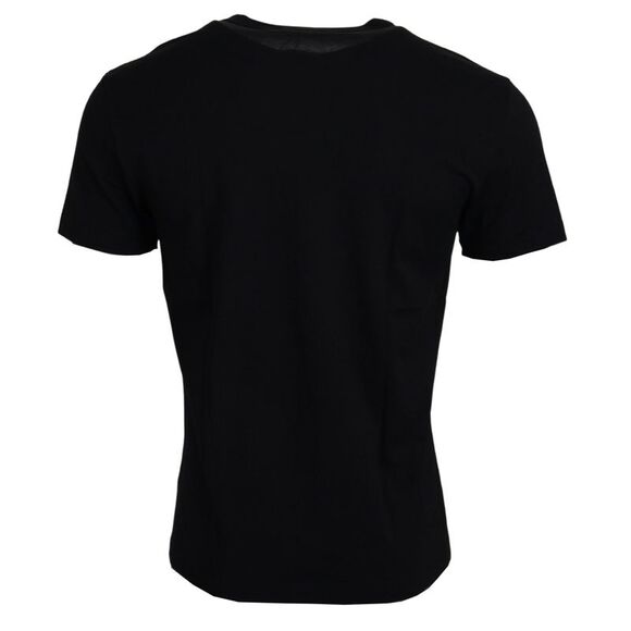 Dolce & Gabbana Black Sneak Peek Cotton Short Sleeve Men's T-shirt